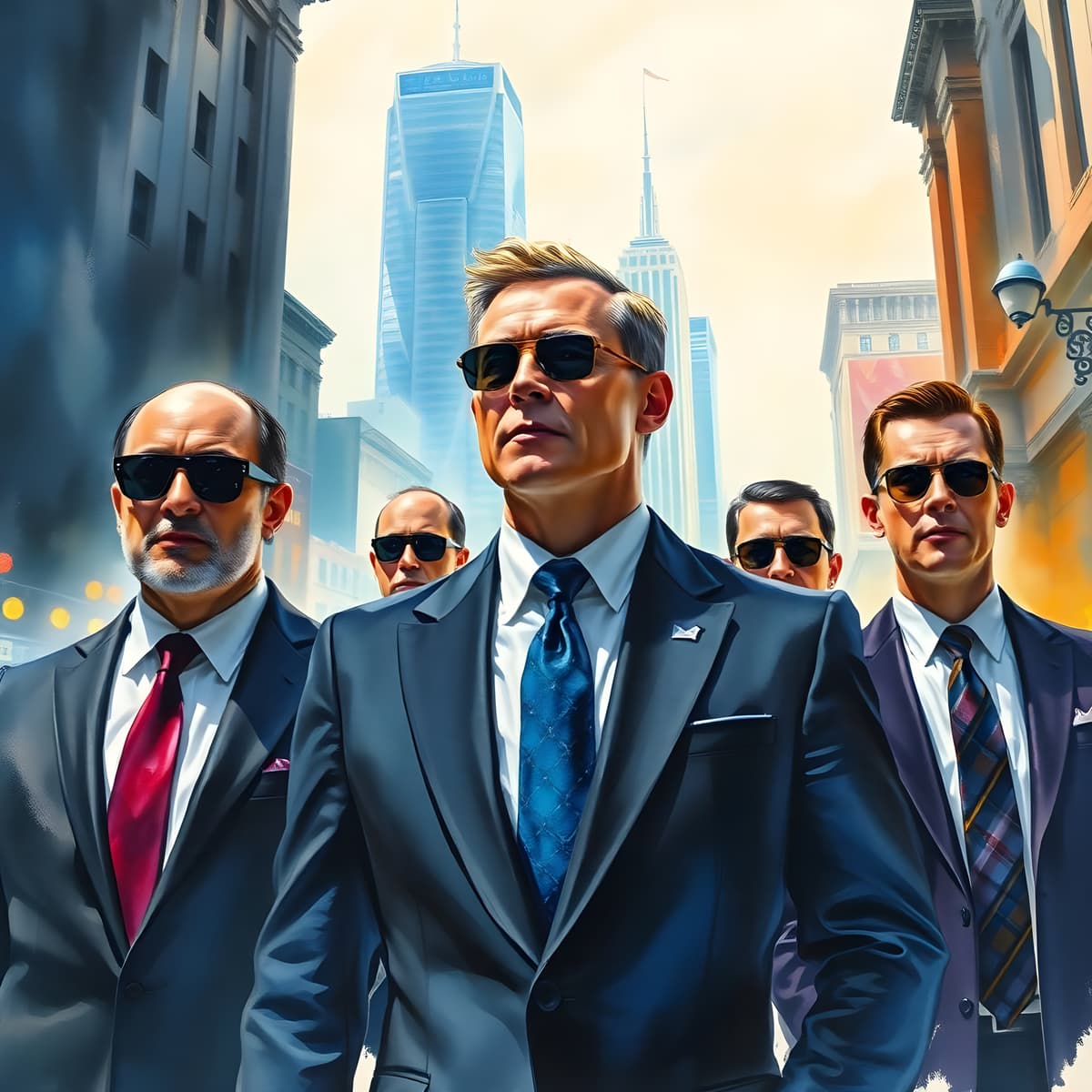 Illustrative image of successful investors
